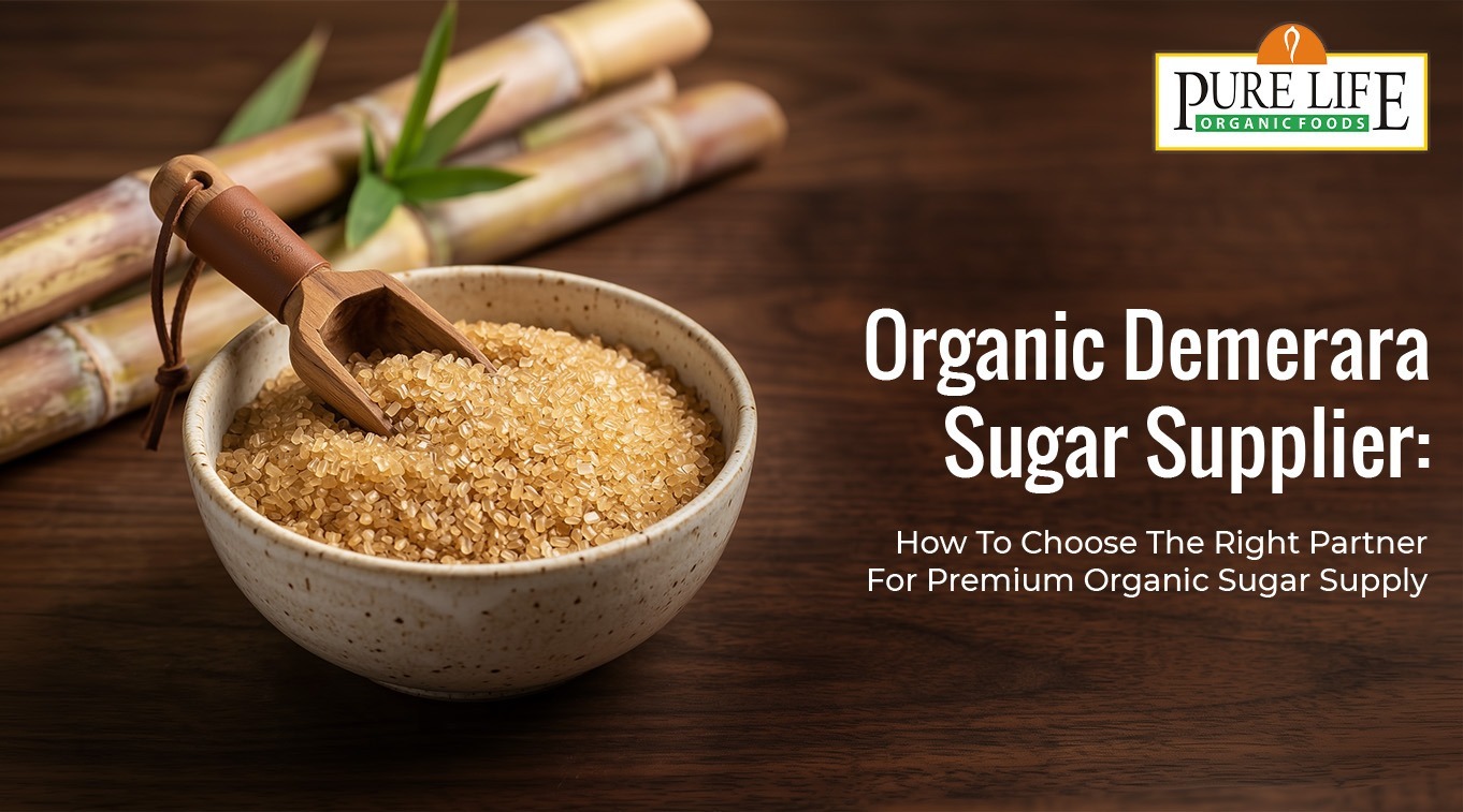 Organic Demerara Sugar Supplier