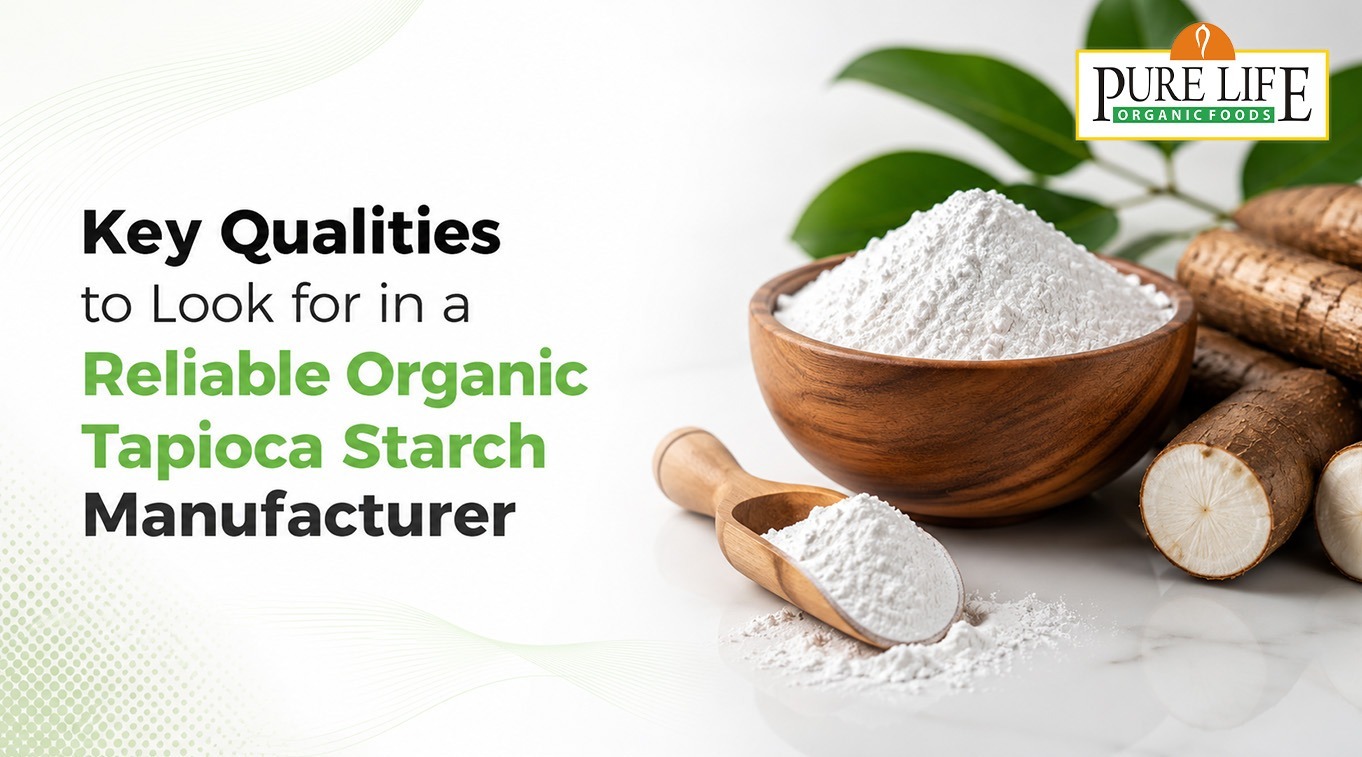 Organic Tapioca Starch Manufacturer
