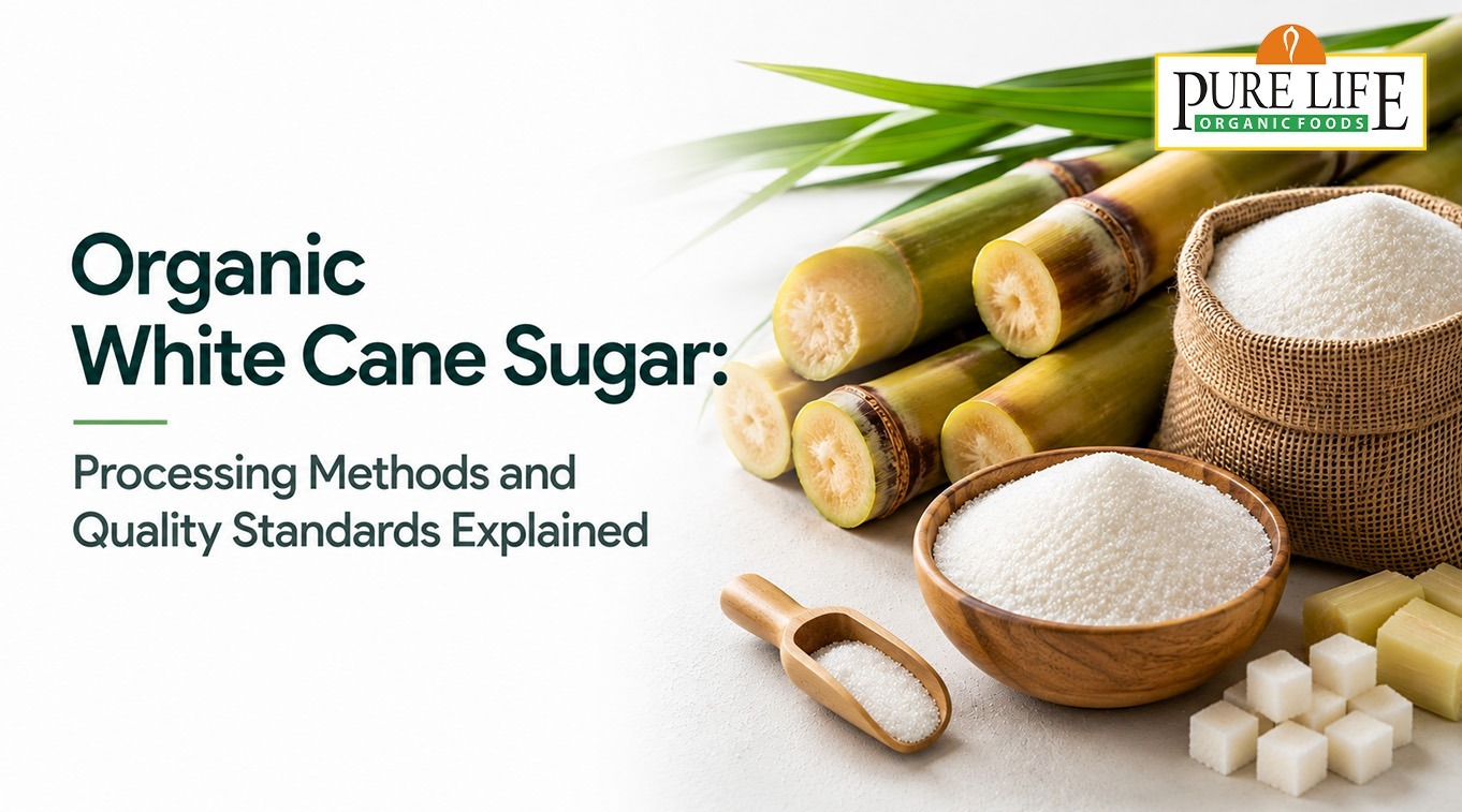 Organic White Cane Sugar